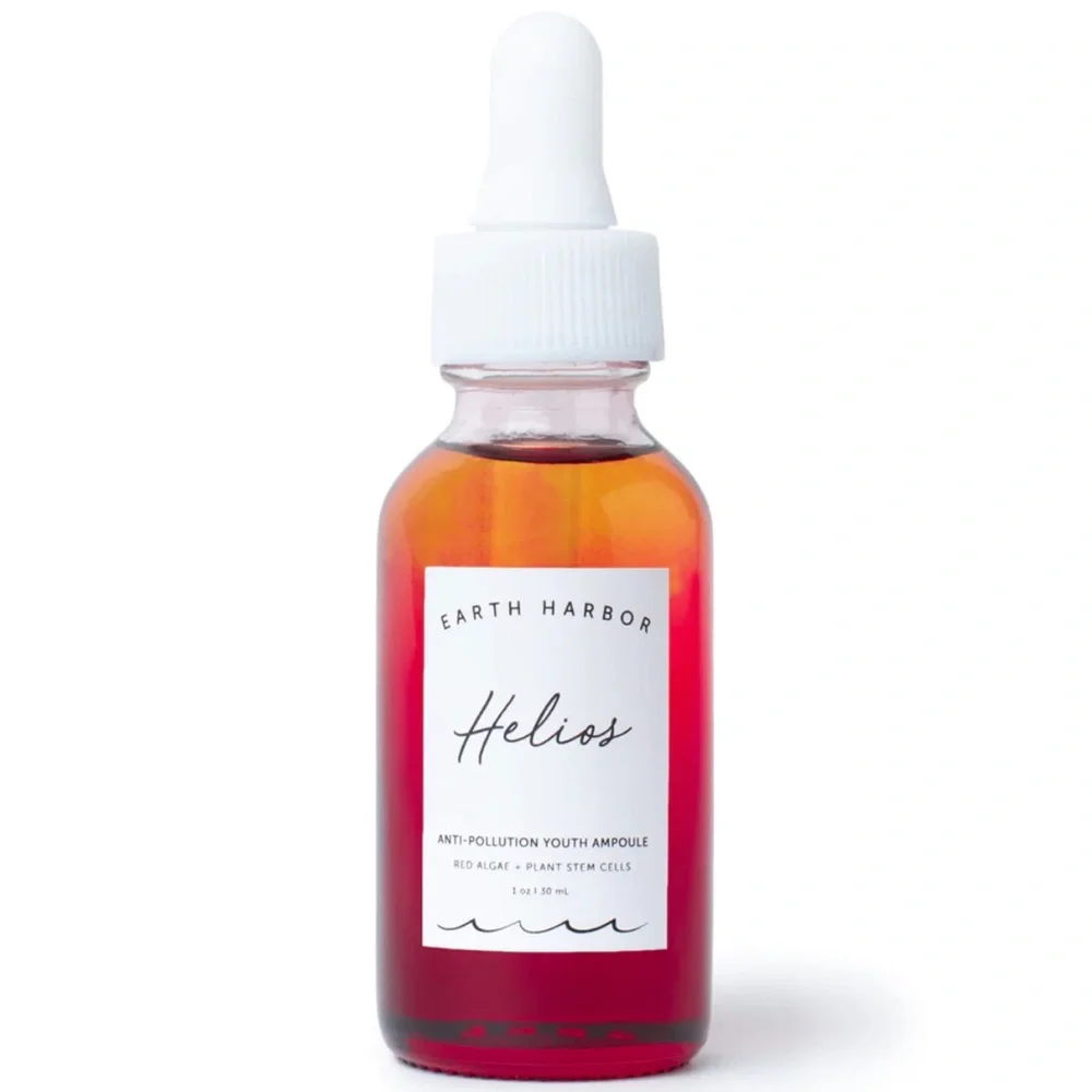 EARTH HARBOR HELIOS Anti-Pollution Youth Ampoule 1oz $48 NIB CLEAN BEAUTY